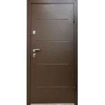 Entrance doors for apartment CLASSIC Brown