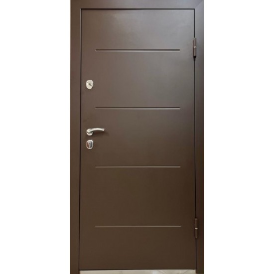 Entrance doors for apartment CLASSIC Brown