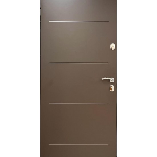 Entrance doors for apartment CLASSIC Brown