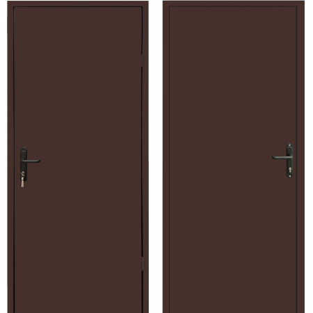 Metāla durvis Tehno 4