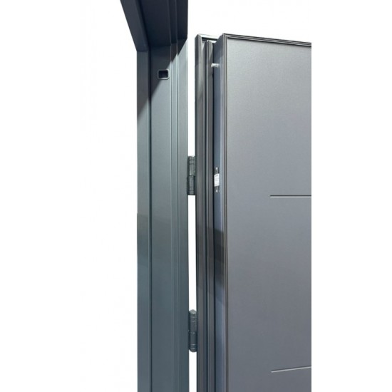 Ārdurvis RUBICON PLUS ar termopārrāvumu - Antracīts Ārdurvis RUBICON PLUS ar termopārrāvumu - Antracīts
