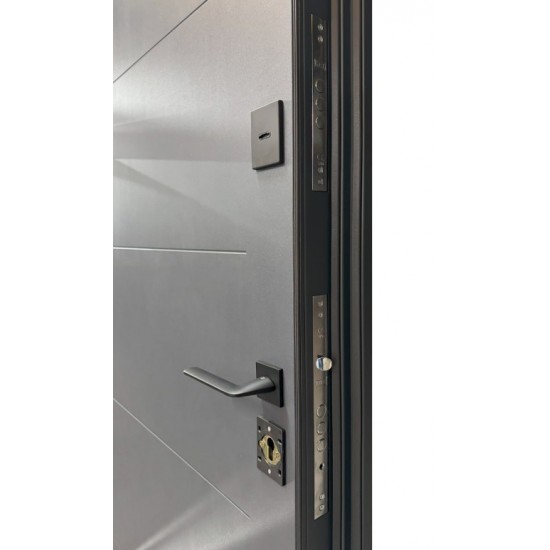 Ārdurvis RUBICON PLUS ar termopārrāvumu - Antracīts Ārdurvis RUBICON PLUS ar termopārrāvumu - Antracīts