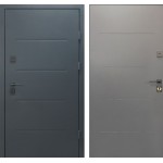 Ārdurvis RUBICON PLUS ar termopārrāvumu - Antracīts Ārdurvis RUBICON PLUS ar termopārrāvumu - Antracīts