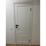 Krāsotas iekšdurvis KLASIK 202 Balta ar magnētisko slēdzeni RAL 9016