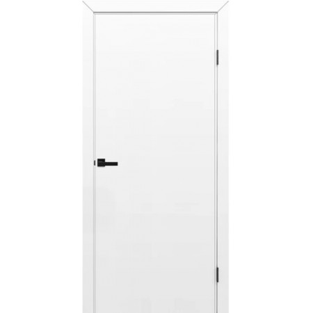 Межкомнатная крашеная дверь BLANK Белая c магнитным замком RAL 9016 Межкомнатная крашеная дверь BLANK Белая c магнитным замком RAL 9016