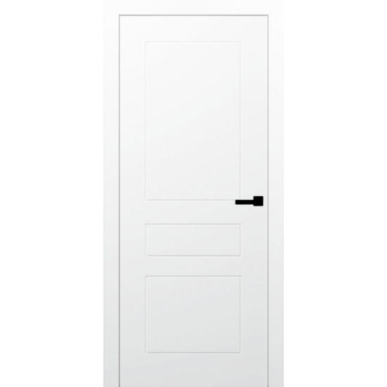 Interior door BRA 7.04 White (RAL 9016) with hidden hinges