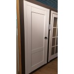 Interior door RUMBA white with hidden hinges and magnetic lock