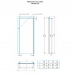 Interior door BRA 7.02 White (RAL 9016) with hidden hinges