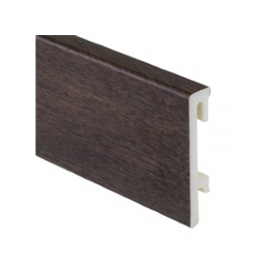 PVC Grīdlīste BRAVO 80 2400*80*16 Montana Oak PVC Grīdlīste BRAVO 80 2400*80*16 Montana Oak