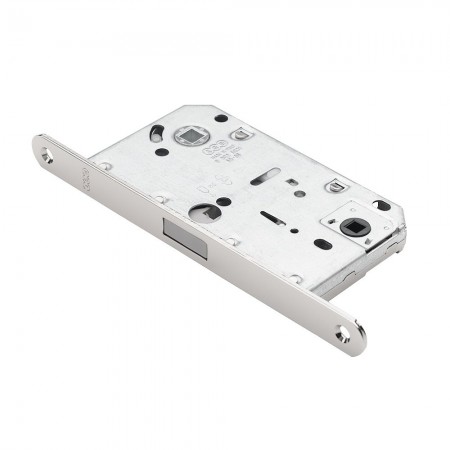 Iekšdurvju slēdzene AGB POLARIS WC 196mm OC magnētiskā - HROMS