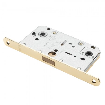 Iekšdurvju slēdzene AGB POLARIS WC 196mm OLV magnētiskā - ZELTS