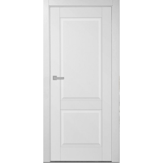 Межкомнатная дверь PRADO 2 Белая с магнитным замком