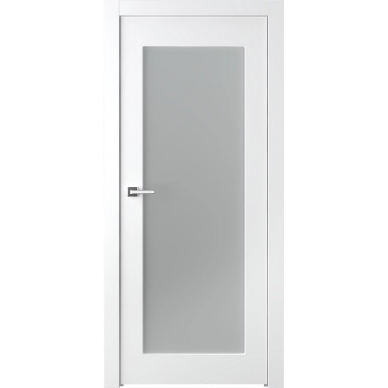 Interior painted door KREMONA 1 Tempered glass with magnetic lock