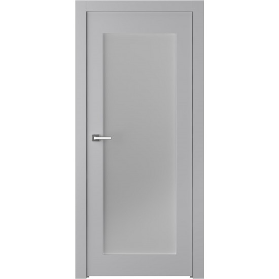 Interior painted door KREMONA 1 Tempered glass with magnetic lock