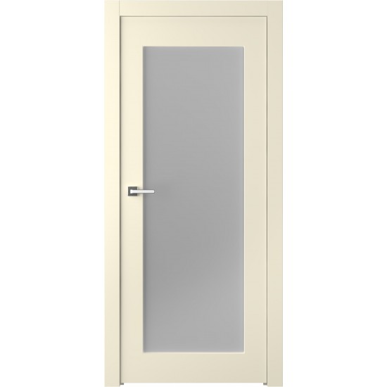 Interior painted door KREMONA 1 Tempered glass with magnetic lock