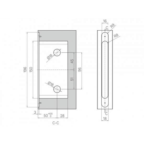 Magnētiskā slēdzene Koblenz WC SPINOFF "PREMIUM" Magnētiskā slēdzene Koblenz WC SPINOFF "PREMIUM"