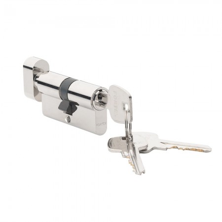 Cilindrs ar aizgriezni 30×30 Hroms Cilindrs ar aizgriezni 30×30 Hroms