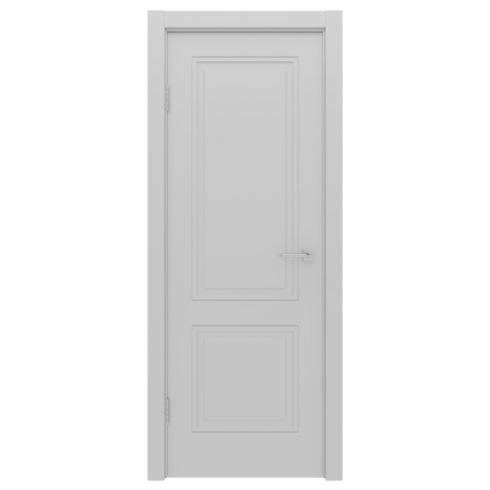 Межкомнатная дверь эмалированная ALFINO Серая