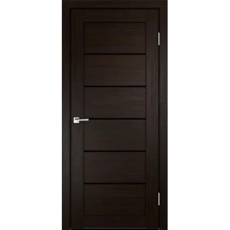 Iekšdurvis LINI VENGE ar melno stiklu Iekšdurvis LINI VENGE ar melno stiklu