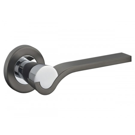 Door handle LUMCHE TITANIUM/CP