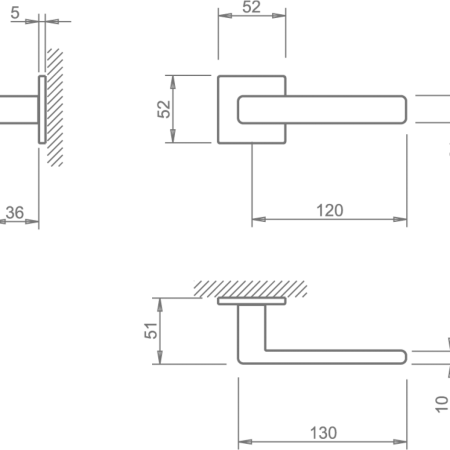 Durvju rokturis Tupai 3095 Q5S Durvju rokturis Tupai 3095 Q5S