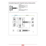 Скрытая петля AGB ECLIPSE 3.2 SELF CLOSE OCS