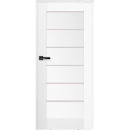 Межкомнатная дверь MIRANDA со стеклом БЕЛАЯ Межкомнатная дверь MIRANDA со стеклом БЕЛАЯ