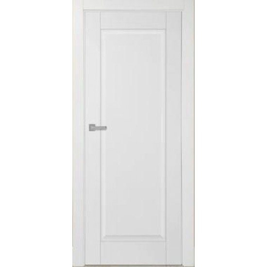 Межкомнатная дверь PRADO 1 Белая с магнитным замком