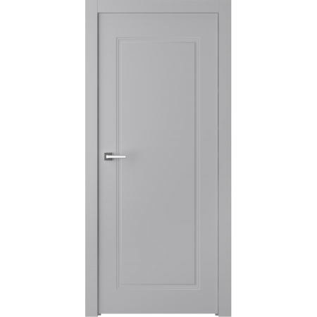 Krāsotas iekšdurvis KREMONA 1 FULL ar magnētisko slēdzeni