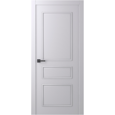 Межкомнатная крашеная дверь LAMIRA 3 c магнитным замком