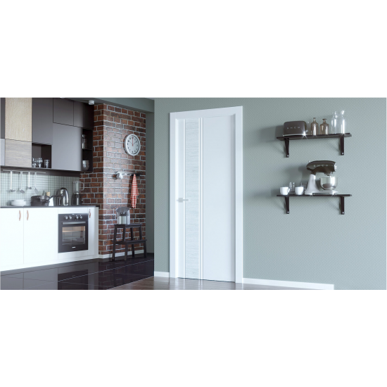 Interior painted door TWINWOOD 1 with magnetic lock