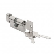 Cilindrs ar aizgriezni 30×30 Matēts hroms Cilindrs ar aizgriezni 30×30 Matēts hroms