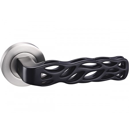 Door handle BEE 029-16E MSN/BLACK