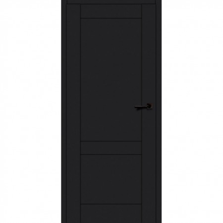 Iekšdurvis RUMBA melna ar slēptām eņģēm un magnētisko slēdzeni